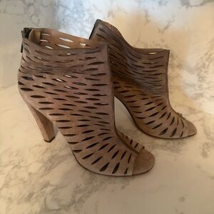 DVF - Women’s suede heel heels